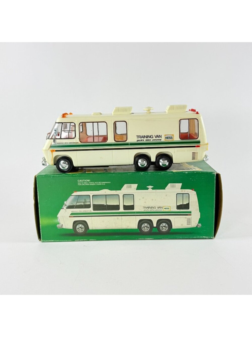 Hess 1978 Toy Truck Training Van Collectible With Box Original Light Don't Work
